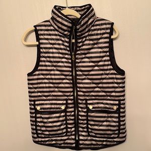 Cremiux small black and tan puffer vest excellent condition